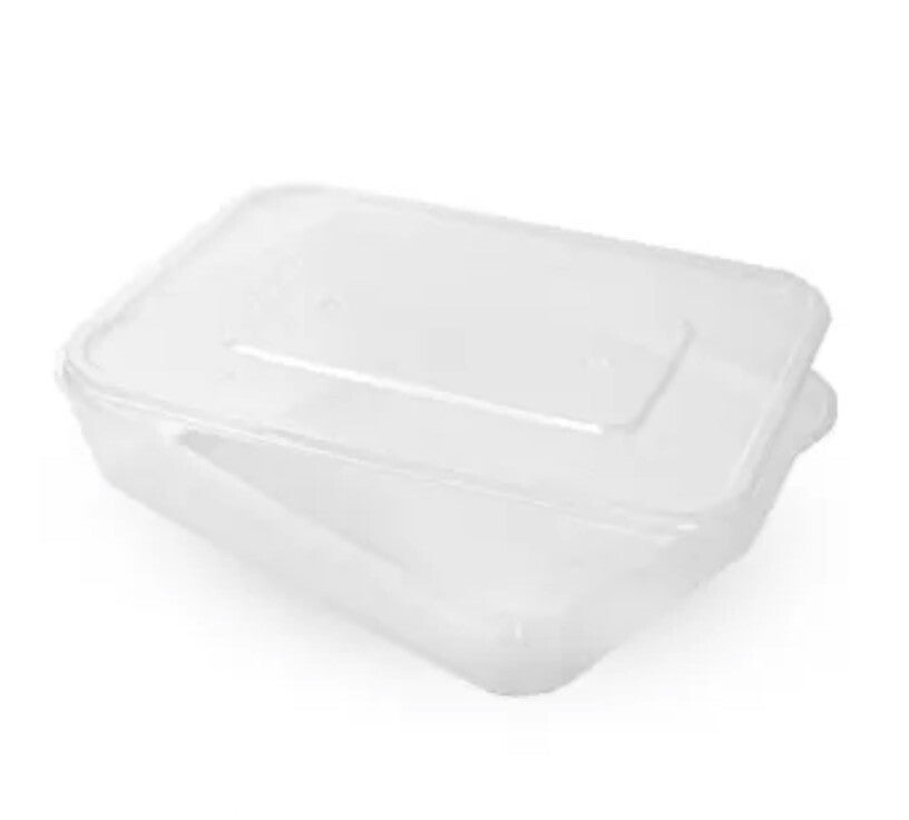 500ml Microwave Plastic Containers with Lids 1x200