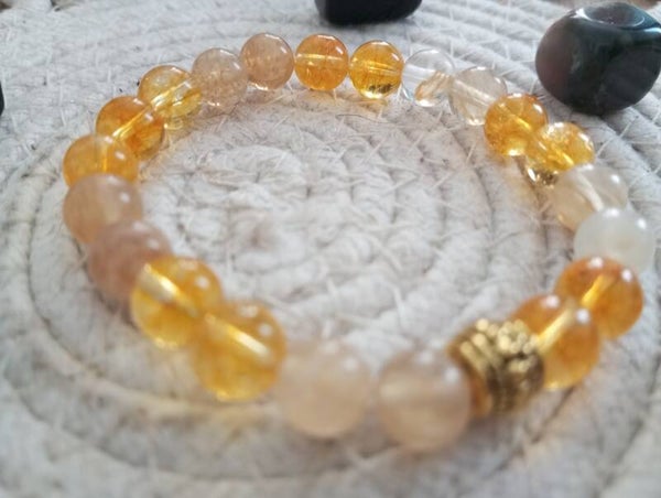 Bracelet en citrine