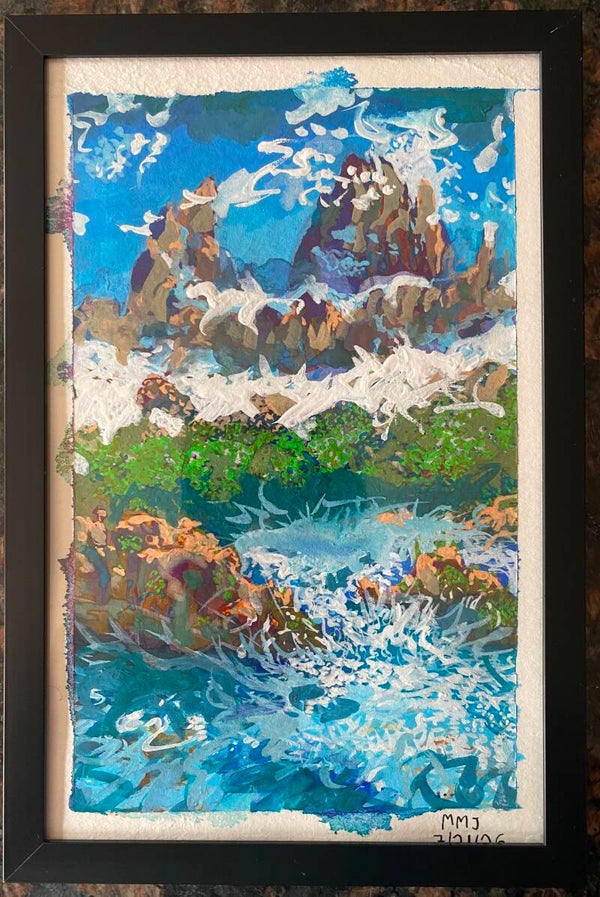Landscape in Blue
