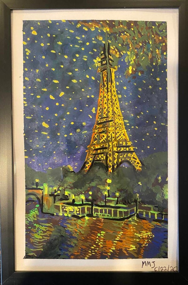 Eiffel Tower at Night