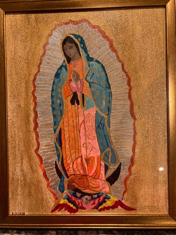 Our Lady of Guadalupe/ Nuestra Señora de Guadalupe.