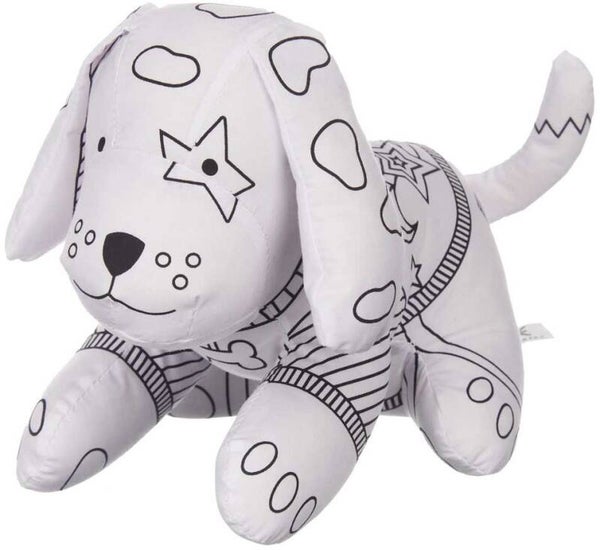 Honden knuffel om te Kleuren