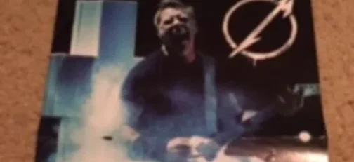 Blog on Own a Piece of Rock History: Metallica Metal Hammer Poster (16x12)