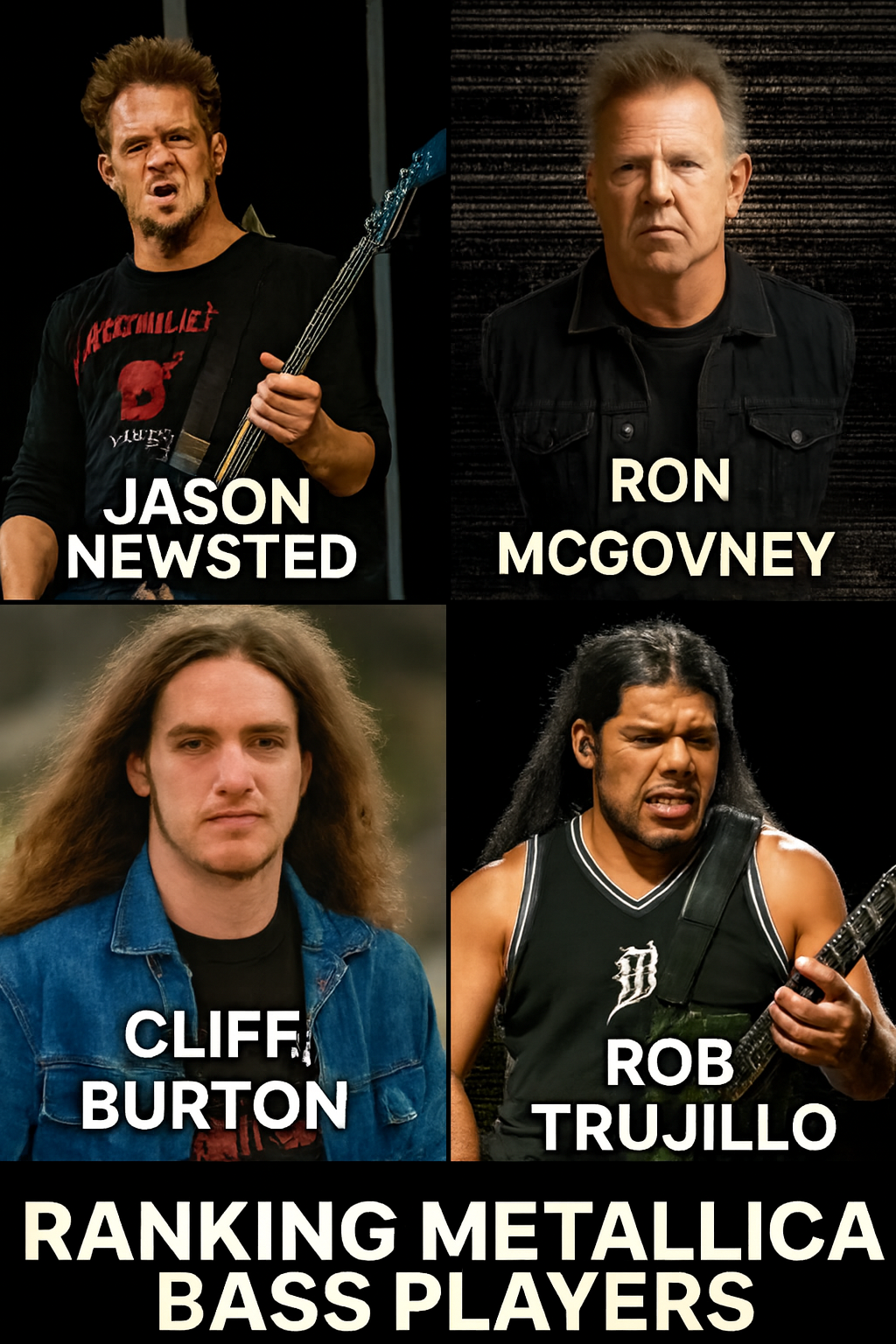 Blog on Ranking Metallica Bass Players