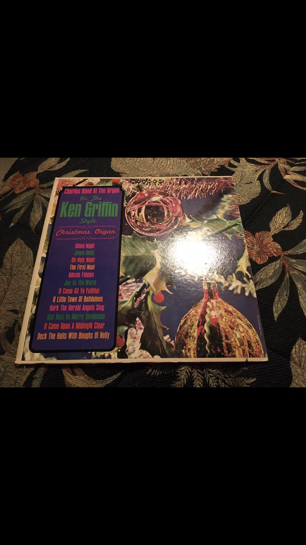 Charles rand at the organ in the ken griffin style - Christmas organ vinyl