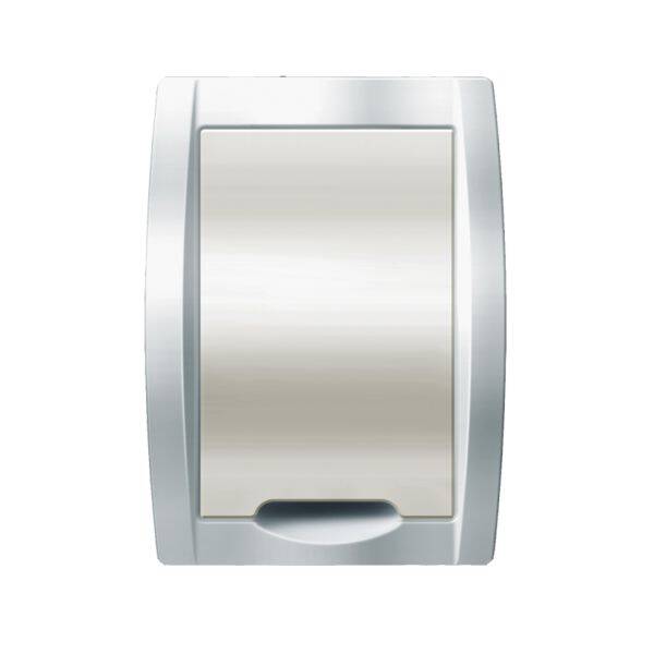 Zuigmond design wit (rechthoekig) 12 x9 cm