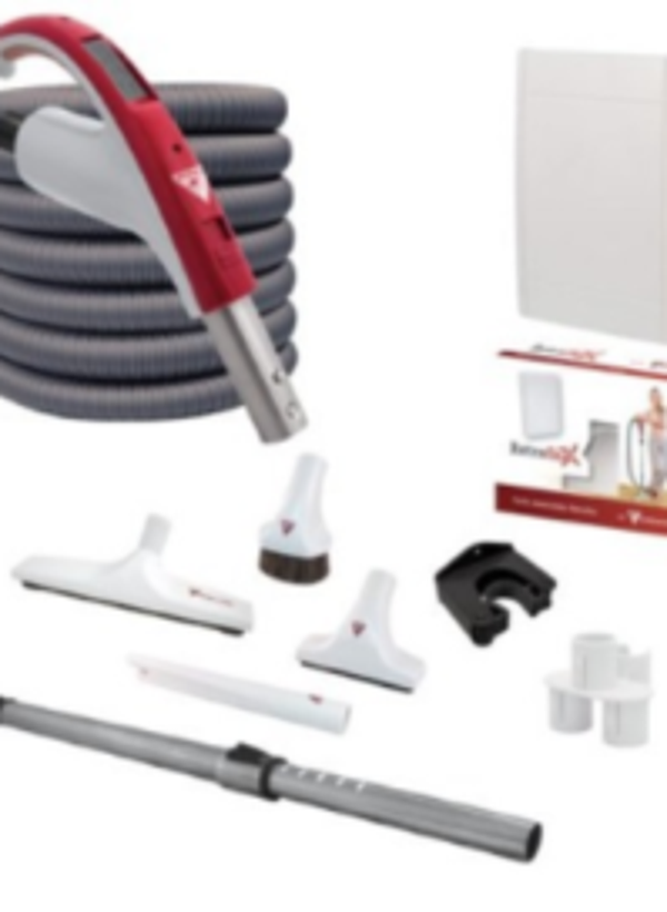 Retraflex flexibele slang 9 meter met handvat  en aansluiting (toebeh.set)