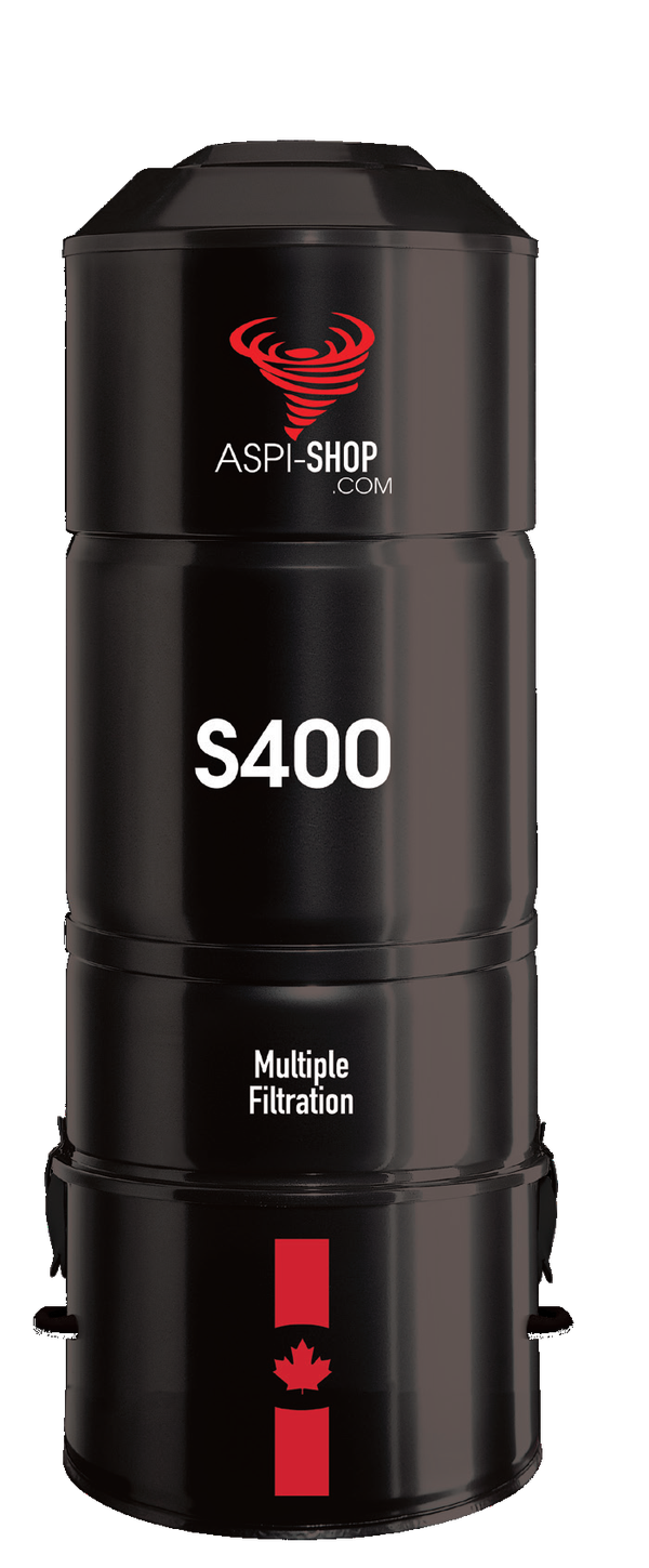 De centrale stofzuiger ASPI S400
