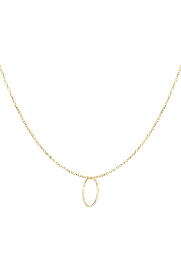 Ketting met ronde bedel