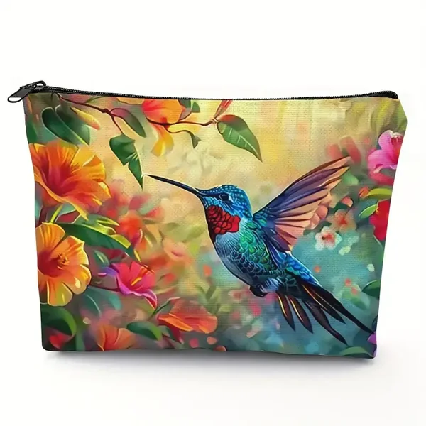 Leuke cosmeticatas met kolibrie