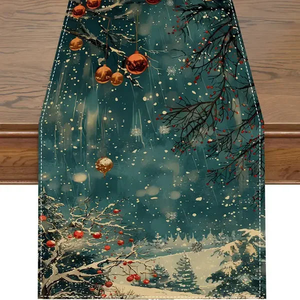 Tafelloper winterdecoratie / Laatste exemplaar !