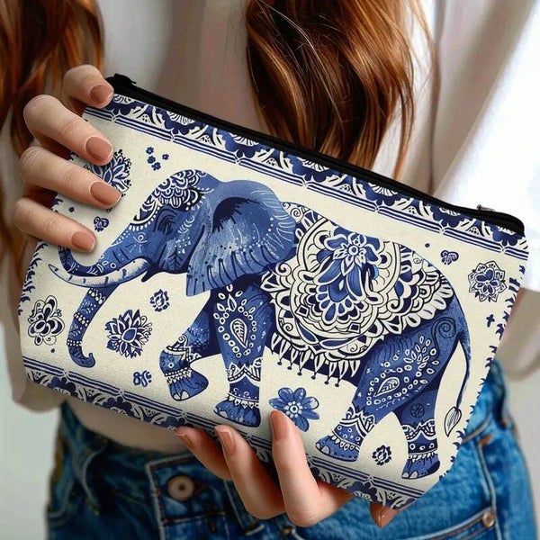 Schattig make-up tasje olifant