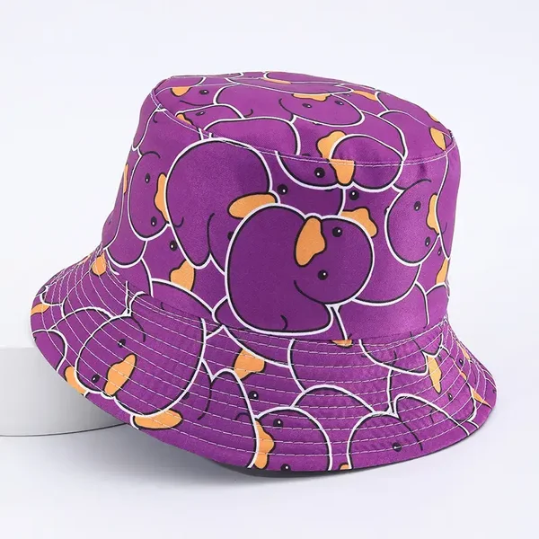 Emmermodel met gele cartoon eendjes erop