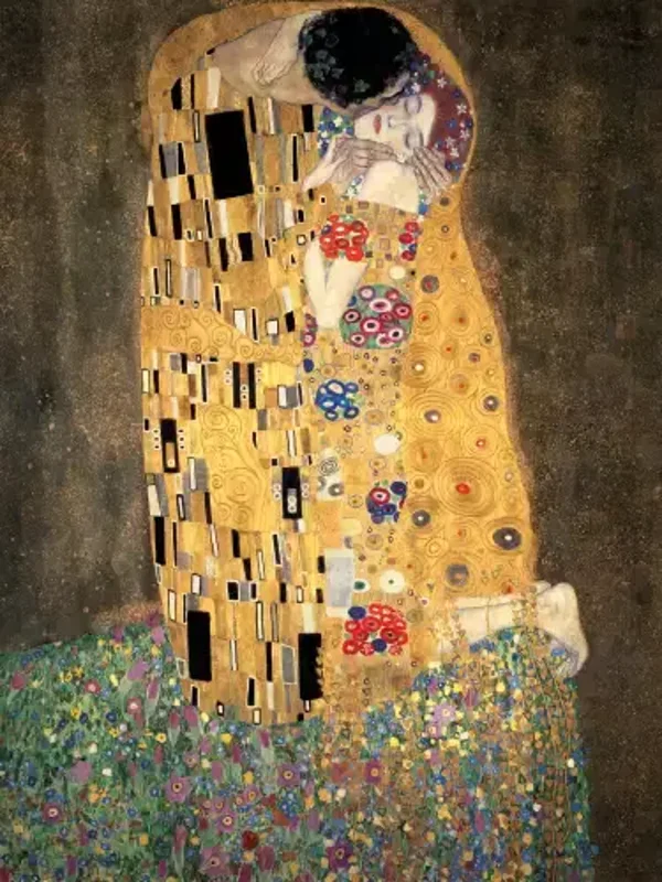 Klimt's kiss