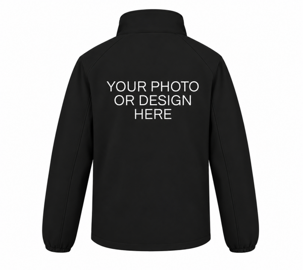 Softshell Jas met jouw ontwerp of foto