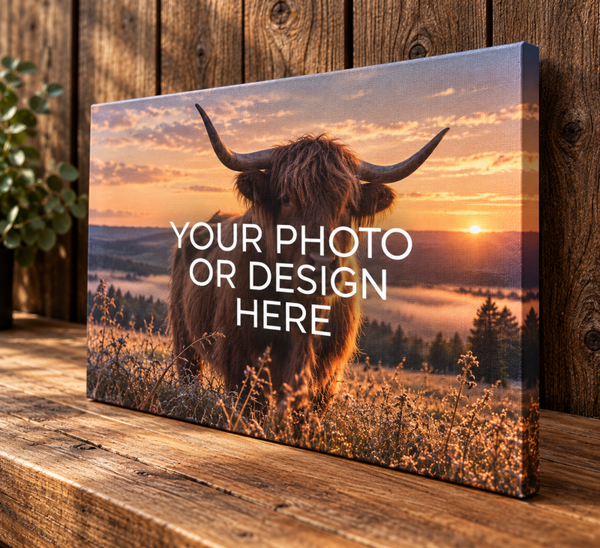 Canvas met jouw ontwerp of foto