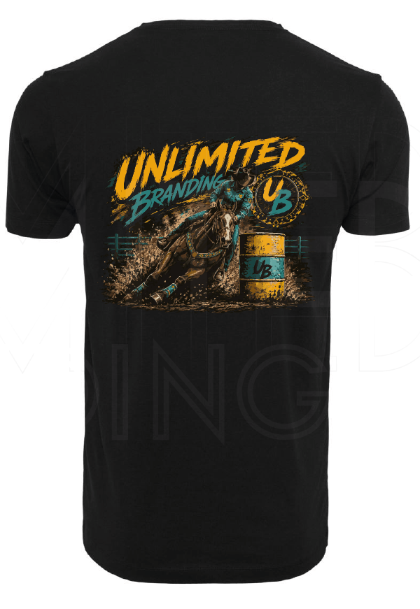T-shirt Western Barrel UNISEX