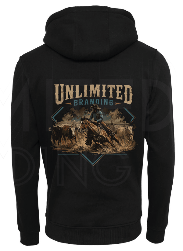 Hoodie Western Cows UNISEX