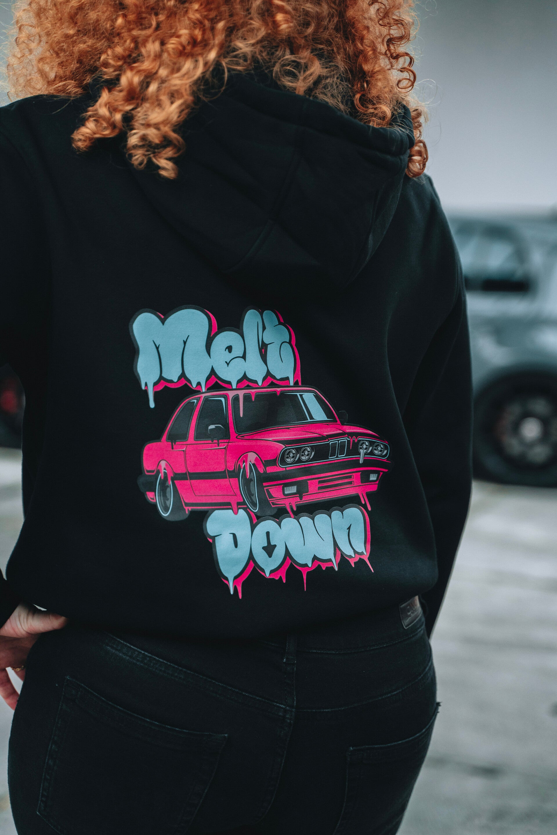 Hoodie Melt Down UNISEX