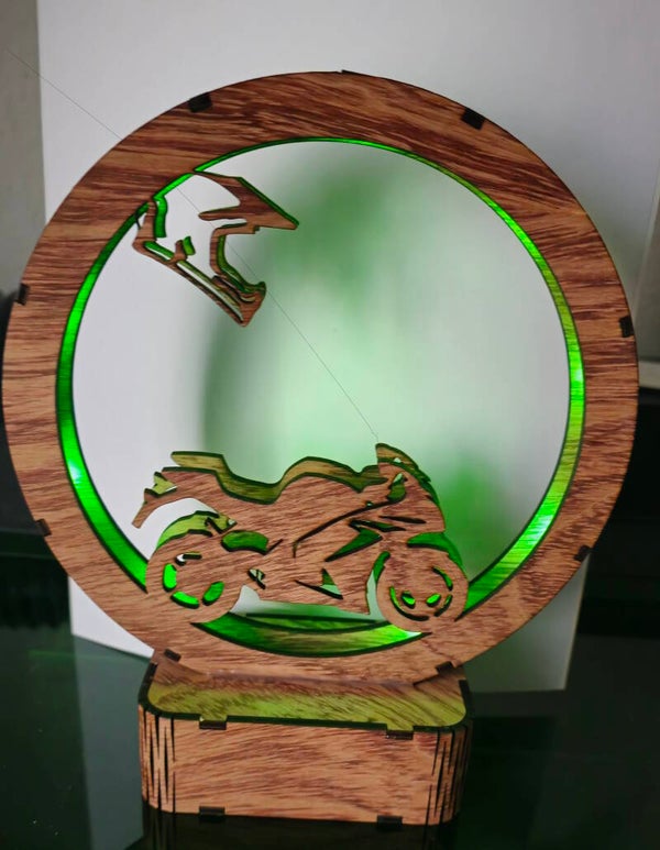 Motorradlampe LED