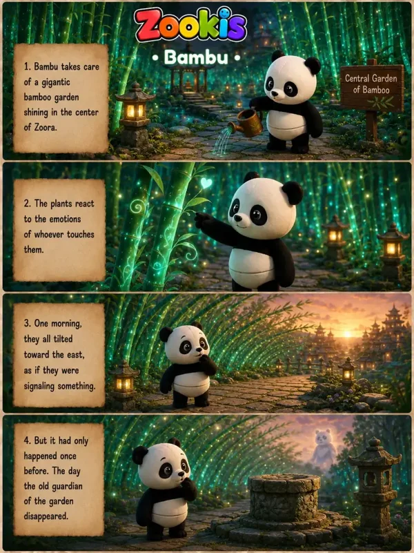 Zookis - Panda Bär (Bambu) 12