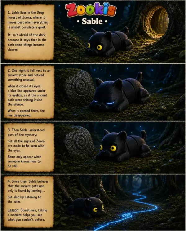 Zookis - Schwarzer Panther (Sable) 39