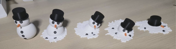 Schneemänner 1 Set/5stk.