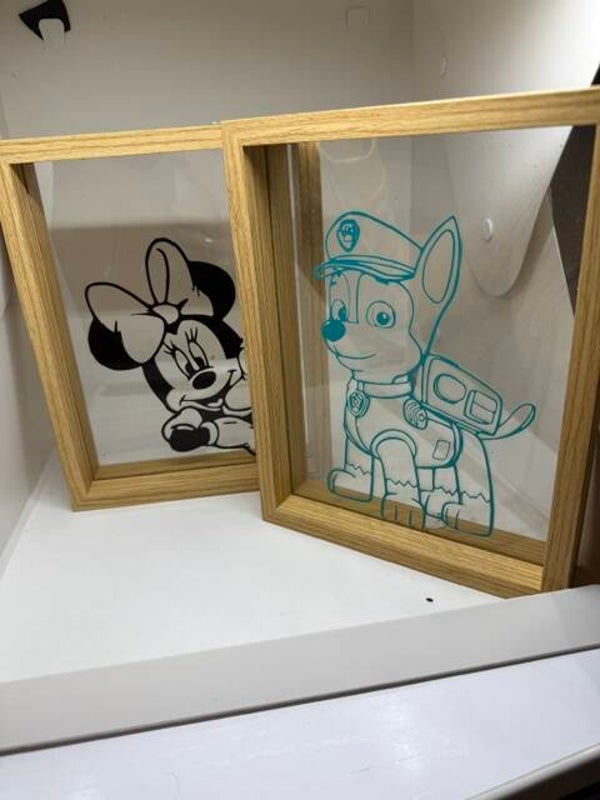 Cadre minnie ou pat patrouille (Copie)