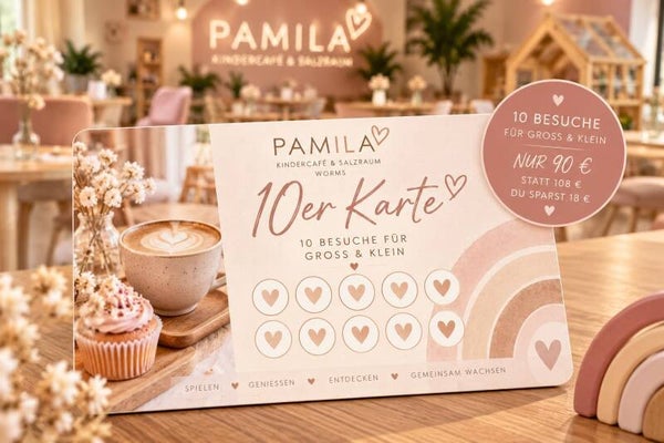 Pamila 10er-Karte – Groß & Klein