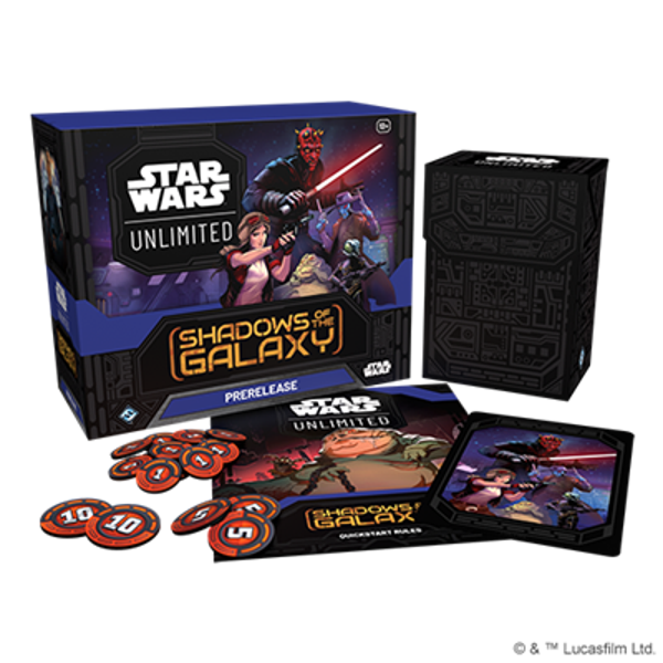 Star Wars: Unlimited Shadows of the Galaxy Prerelease Box
