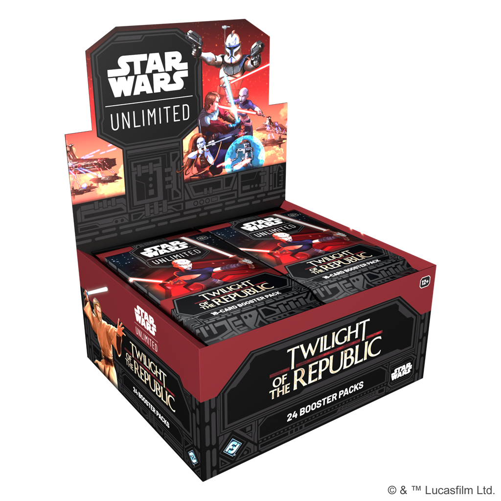 Star Wars: Unlimited Twilight of the Republic Boosterbox Display