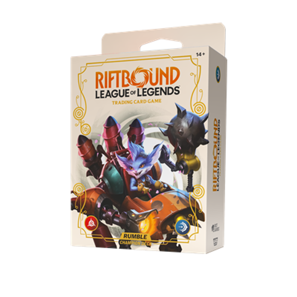 Riftbound: League of Legends TCG - Spiritforged Champion Deck - Rumble