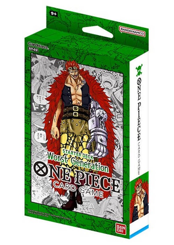 One Piece starter deck Worst Generation ST-02