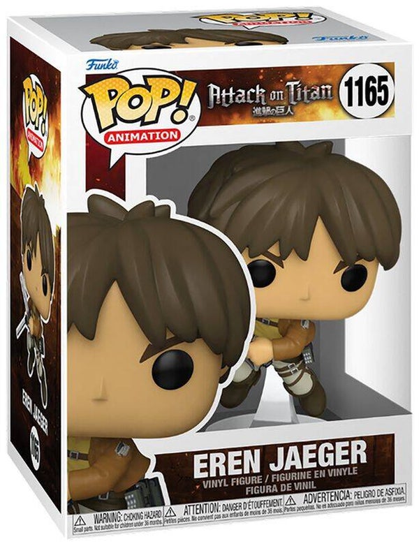 Funko POP! Eren Jaeger vinyl figurine no. 1165 Attack on Titan