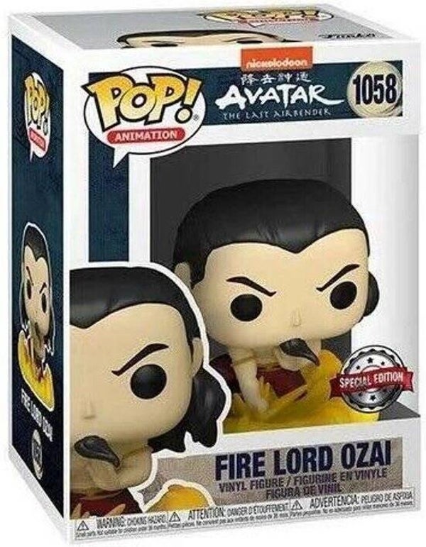 Funko POP! Special Edition Fire Lord Ozai vinyl figurine no. 1058 Avatar The Last Airbender