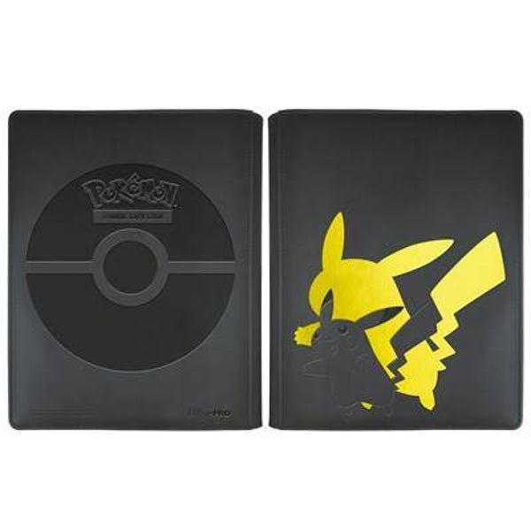 Pokemon 9 Pocket Zippered Pro-Binder - Elite Pro Series Pikachu Ultra Pro