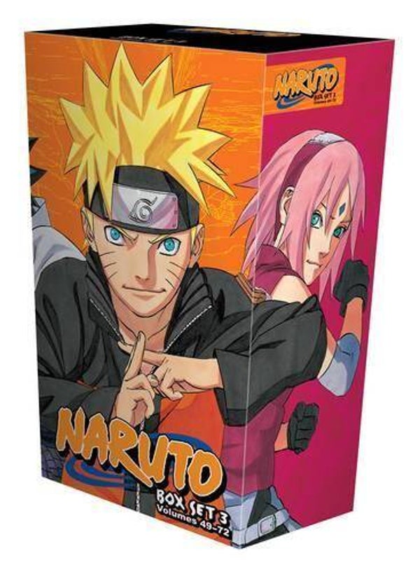 Naruto Box Set 3: volumes 49-72