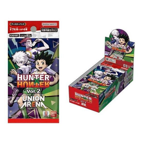 UNION ARENA Boosterbox Hunter X Hunter vol.2 (EX01BT)