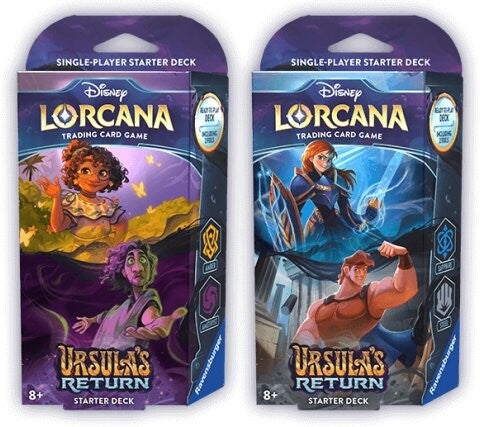 Disney Lorcana - Ursula's Return Starter Deck: Anna & Hercules / Mirabel & Bruno Chapter 4