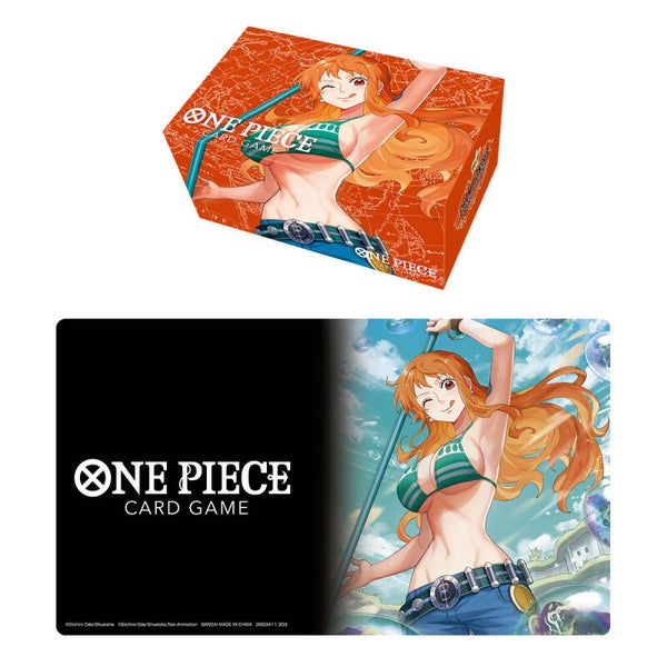 One Piece Special Collection Playmat + Storage Case Nami / Kid / Law / Ace / Shanks