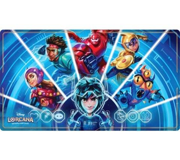 Disney Lorcana TCG Chapter 7: Archazia’s Island Big Hero 6 Playmat