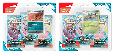 Pokémon SV10 Journey Together 3-pack blister