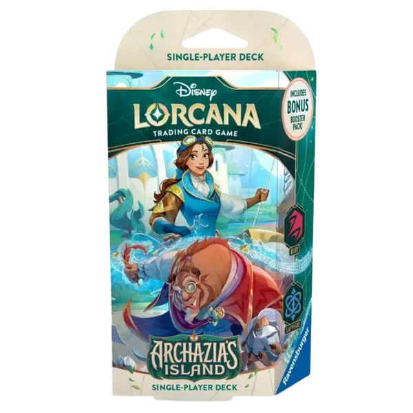 Disney Lorcana TCG Chapter 7: Archazia’s Island Starter Deck Bundle