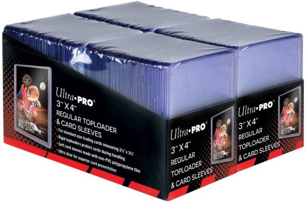 Ultra Pro – Regular Toploaders & Card Sleeves (200 count retail pack)