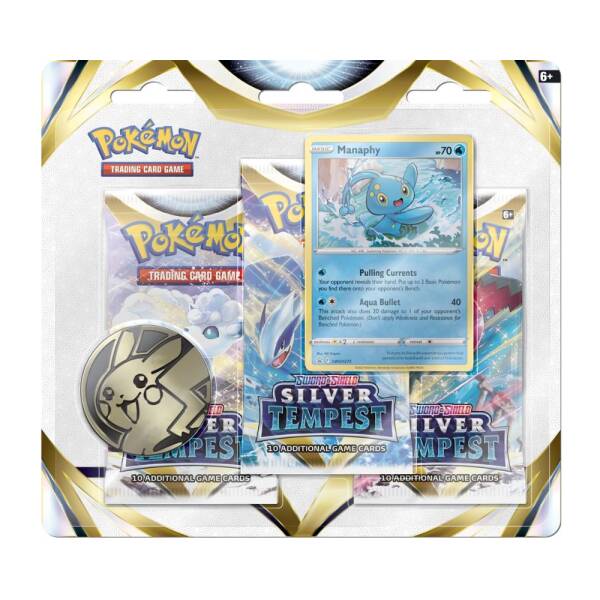 Pokémon Silver Tempest 3-pack blister