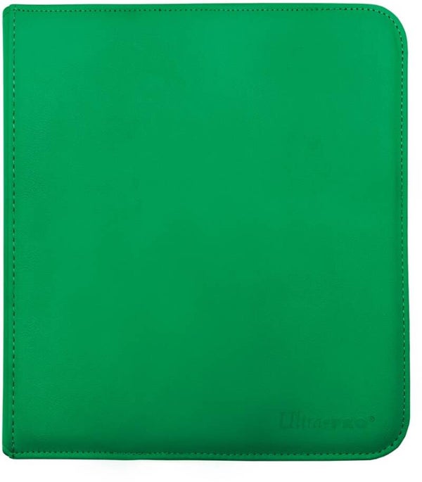 Ultra Pro - 12-Pocket Zippered PRO-Binder - Green