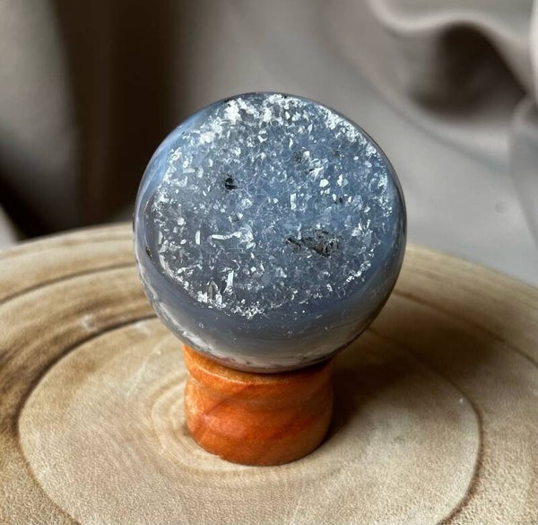 Sphère en agate