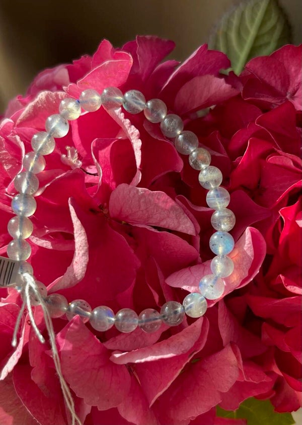 Bracelet boules labradorite