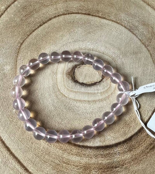 bracelet quartz rose