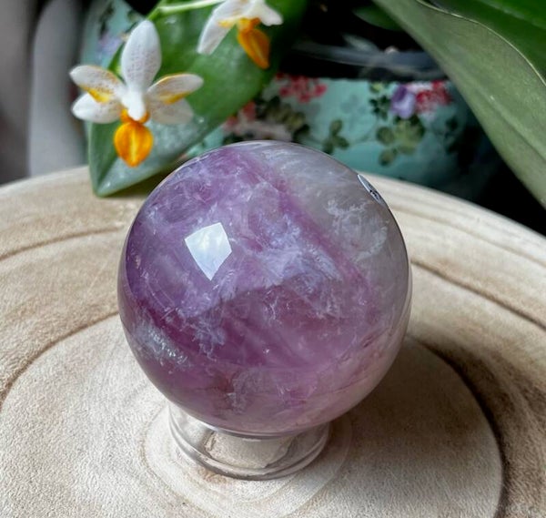 Sphère en fluorite